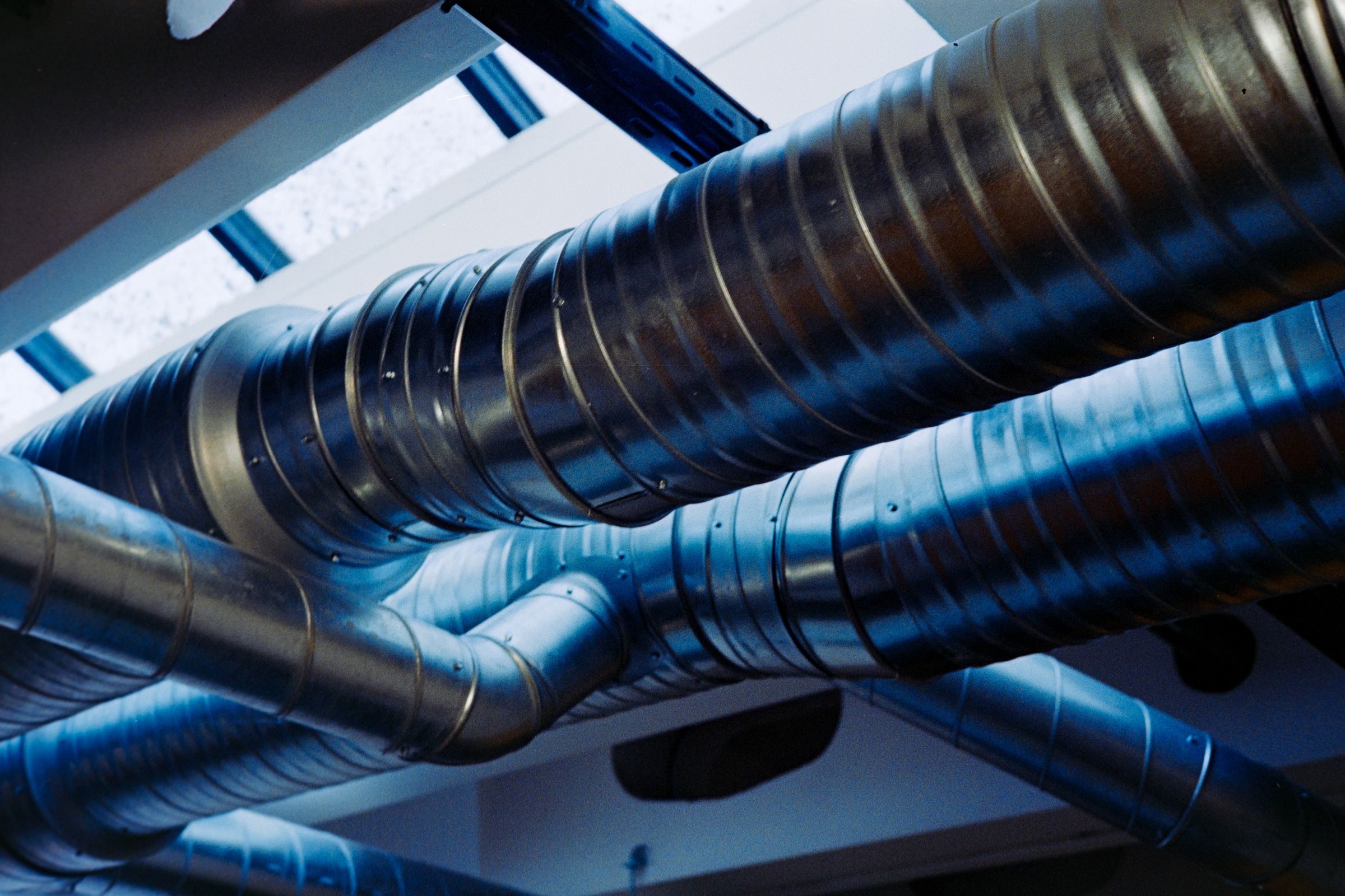 Spiral ductwork installation
